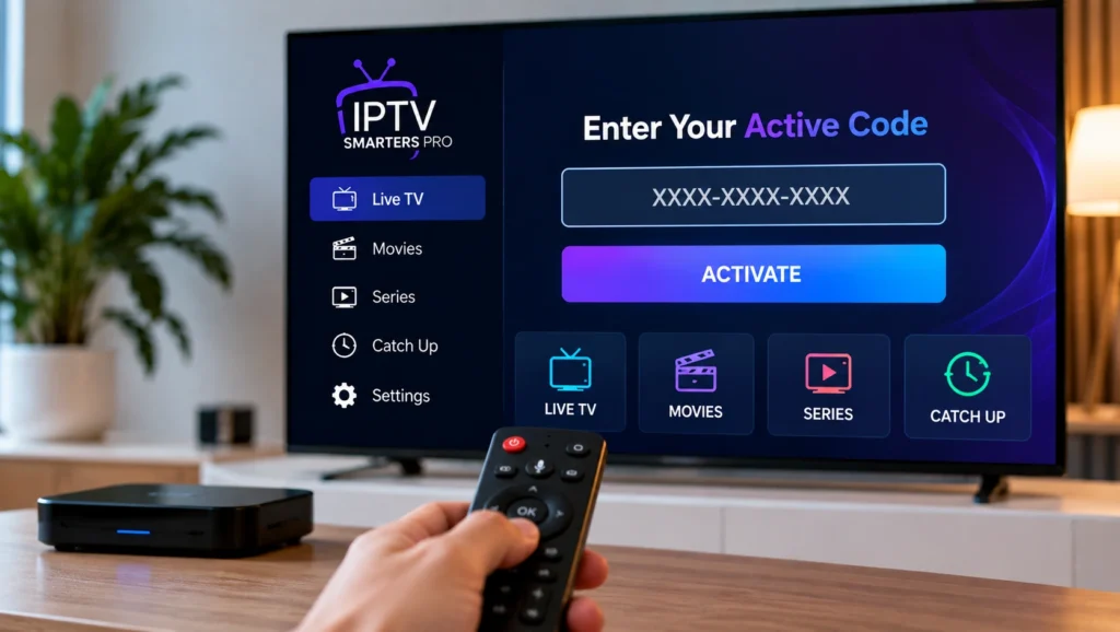 active code iptv