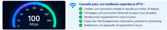 connexion internet IPTV essai