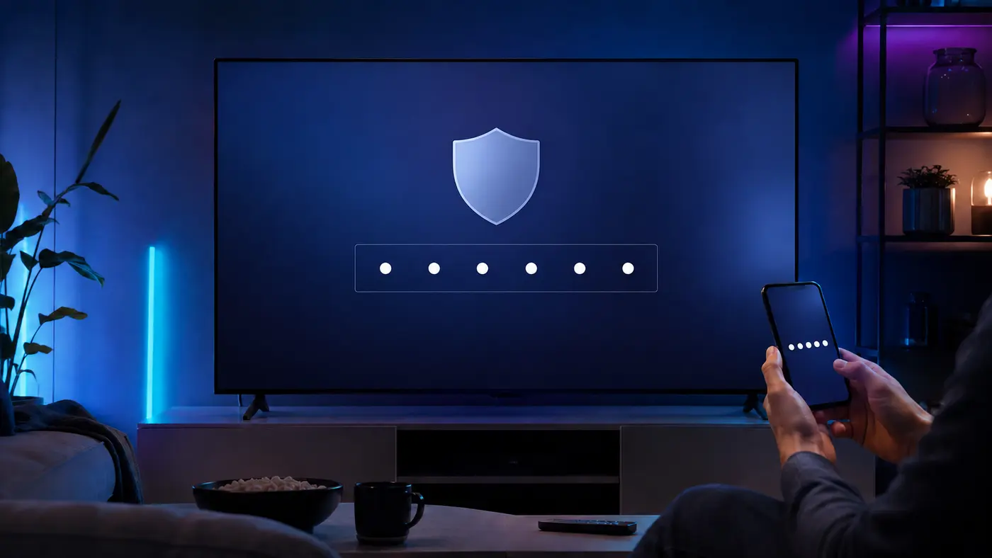 Room IPTV activation sur Smart TV en 2026